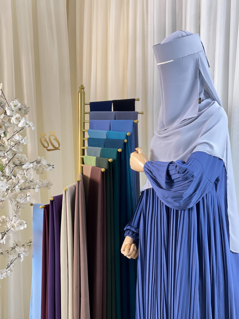 طقم نقاب خليجي مقوى بدون  تندا